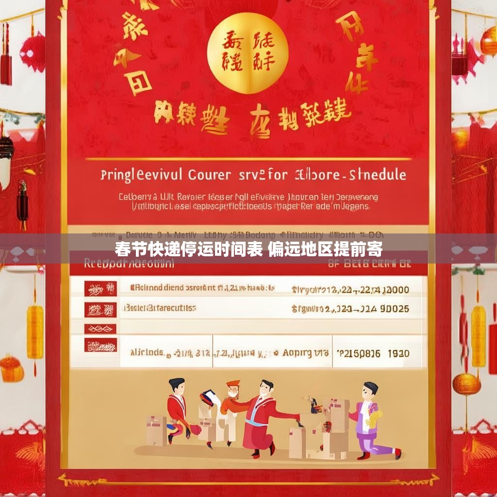 详细阅读:春节快递停运时间表 偏远地区提前寄 春节快递停运时间表 偏远地区提前寄