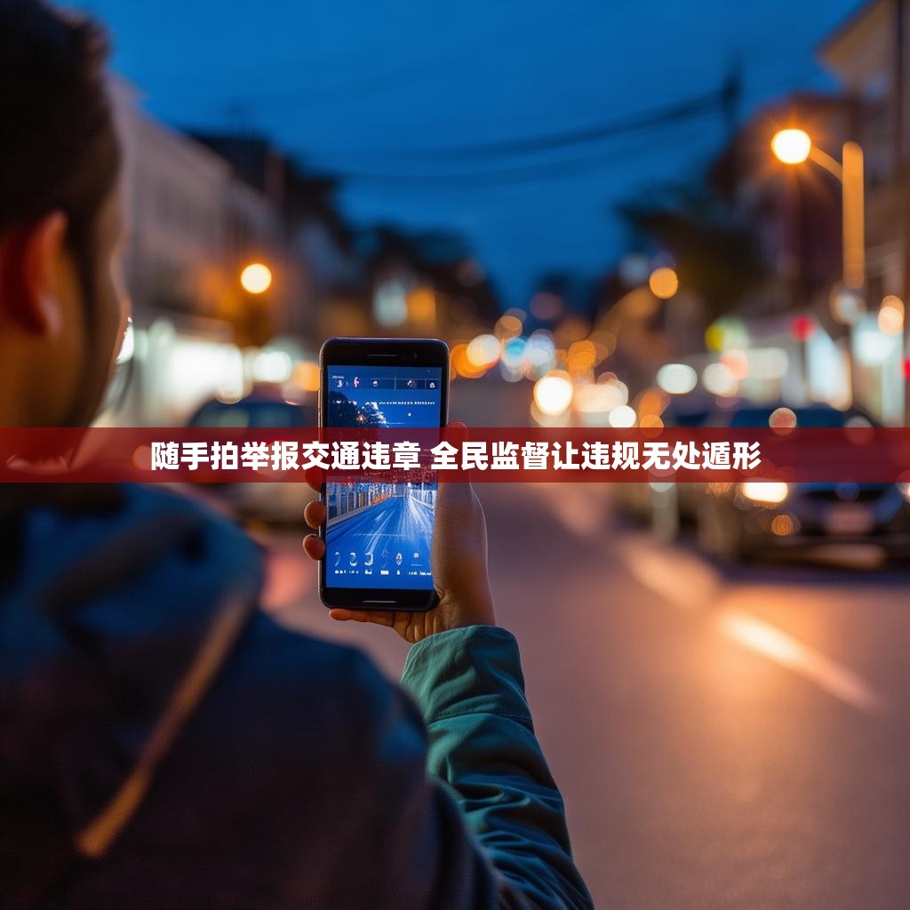随手拍举报交通违章 全民监督让违规无处遁形