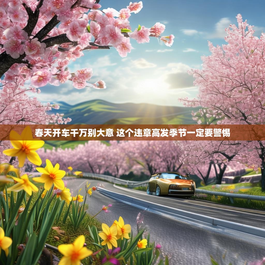 春天开车千万别大意 这个违章高发季节一定要警惕 春天开车千万别大意 这个违章高发季节一定要警惕